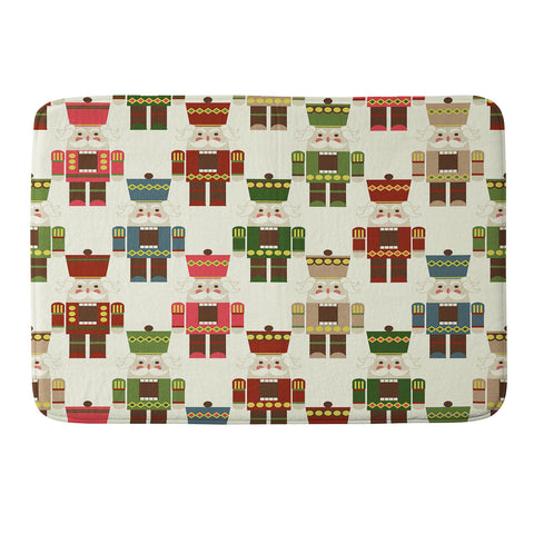 Sabine Reinhart Nutcrackers Memory Foam Bath Mat