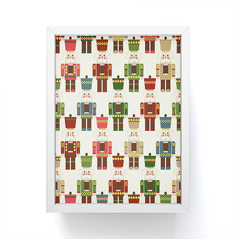 Sabine Reinhart Nutcrackers Framed Mini Art Print