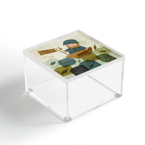 Sabine Reinhart One Fine Fisherman Acrylic Box
