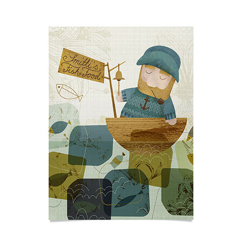 Sabine Reinhart One Fine Fisherman Poster