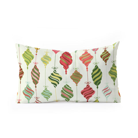 Sabine Reinhart Ornaments Oblong Throw Pillow