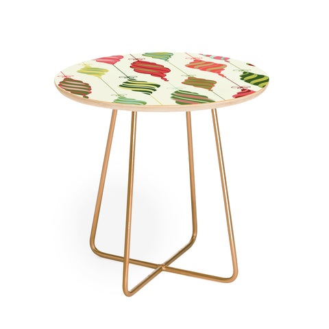 Sabine Reinhart Ornaments Round Side Table