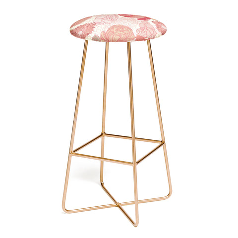 Sabine Reinhart Red Roses Bar Stool