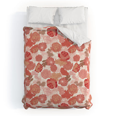 Sabine Reinhart Red Roses Duvet Cover