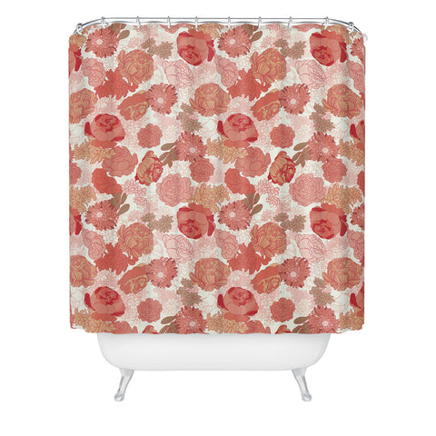 Sabine Reinhart Red Roses Shower Curtain