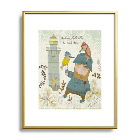 Sabine Reinhart Smitti was a Pirate Metal Framed Art Print