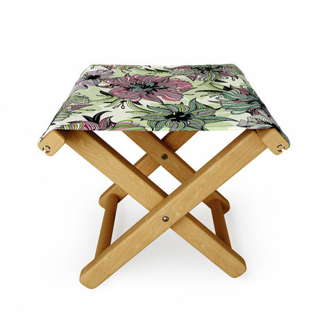 Sabine Reinhart Spring Has Sprung Folding Stool