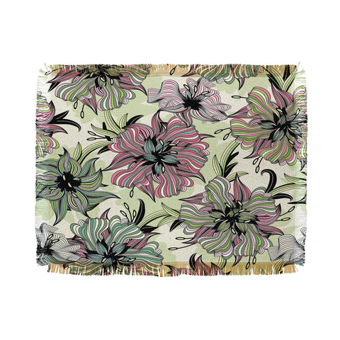 Sabine Reinhart Spring Has Sprung Throw Blanket