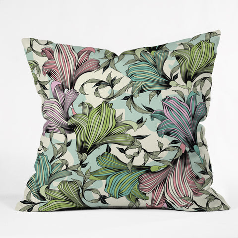 Sabine Reinhart Temptation Outdoor Throw Pillow