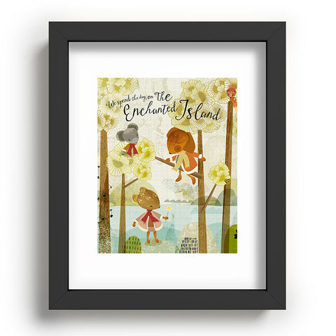 Sabine Reinhart The Enchanted Island Recessed Framing Rectangle