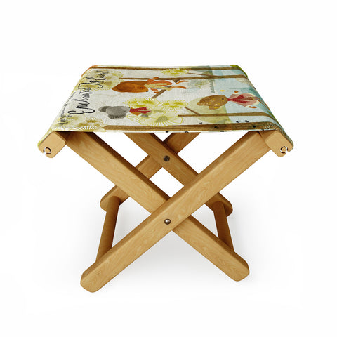 Sabine Reinhart The Enchanted Island Folding Stool