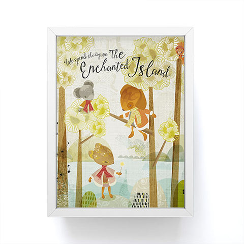 Sabine Reinhart The Enchanted Island Framed Mini Art Print