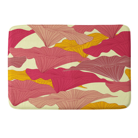 Sabine Reinhart Tropical Heat Memory Foam Bath Mat