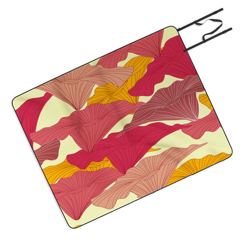 Sabine Reinhart Tropical Heat Picnic Blanket