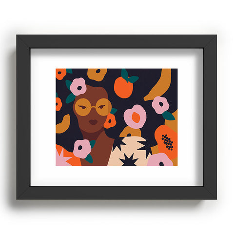 Sabrena Khadija Fruit and Flowers Recessed Framing Rectangle