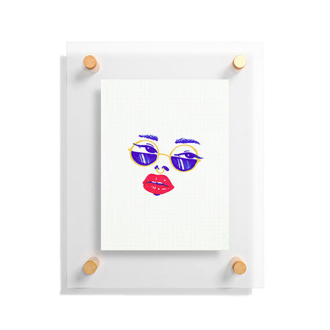 Sabrena Khadija GRL Floating Acrylic Print