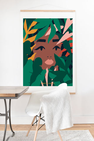Sabrena Khadija Hide Seek Art Print And Hanger