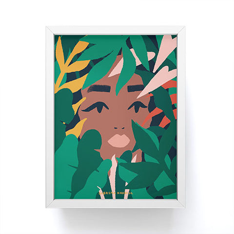 Sabrena Khadija Hide Seek Framed Mini Art Print