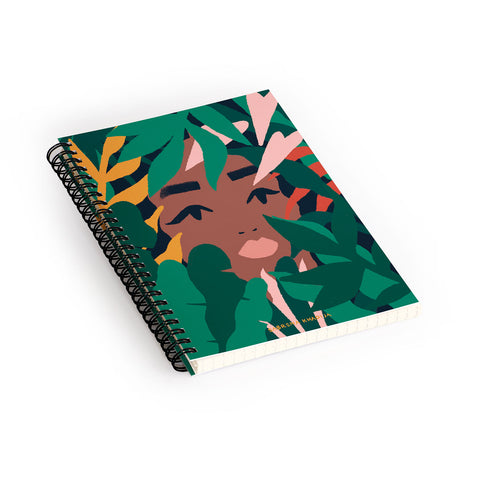 Sabrena Khadija Hide Seek Spiral Notebook