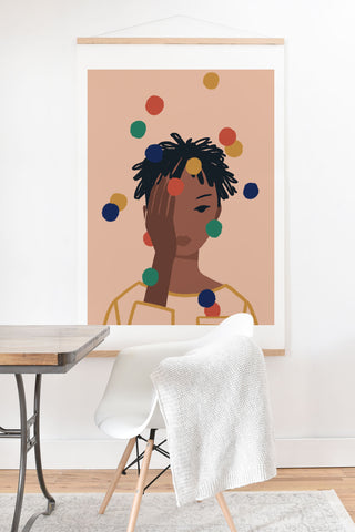 Sabrena Khadija Missing Art Print And Hanger