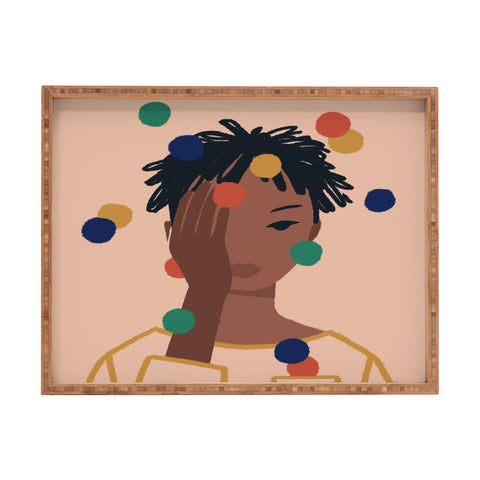 Sabrena Khadija Missing Rectangular Tray