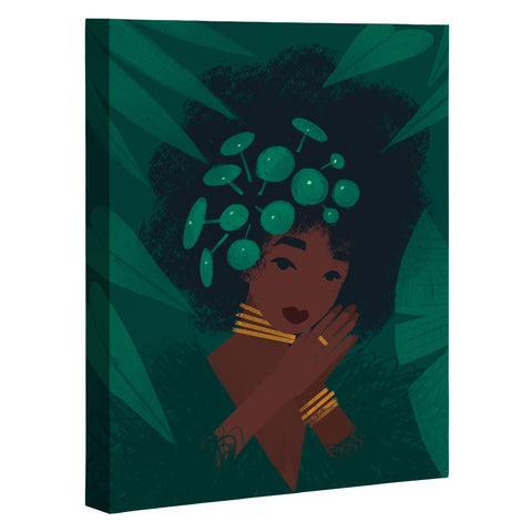 Sabrena Khadija Pilea Art Canvas