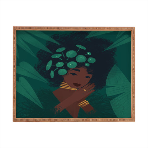 Sabrena Khadija Pilea Rectangular Tray