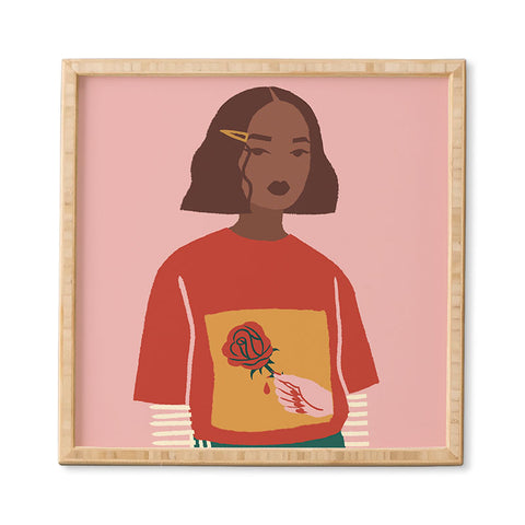 Sabrena Khadija Prick Framed Wall Art