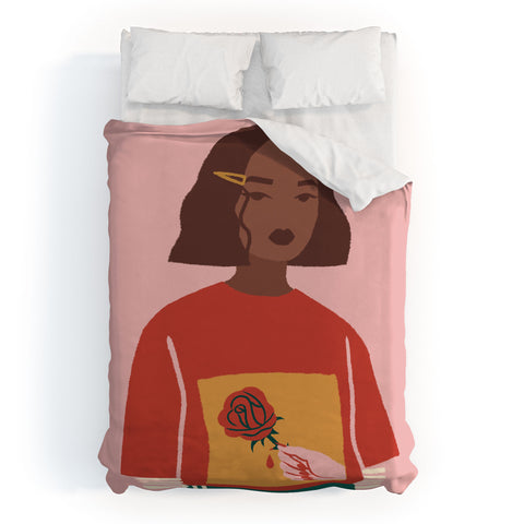 Sabrena Khadija Prick Duvet Cover