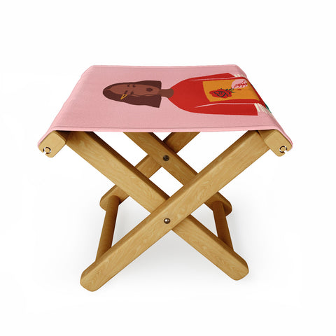 Sabrena Khadija Prick Folding Stool