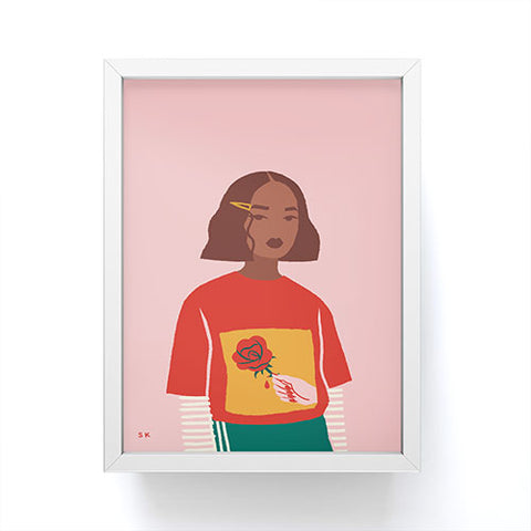 Sabrena Khadija Prick Framed Mini Art Print