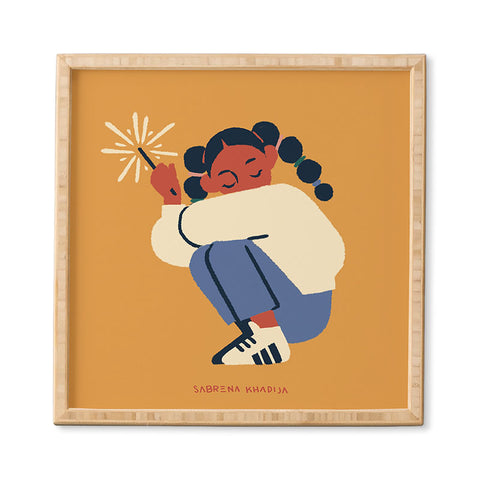 Sabrena Khadija Spark Framed Wall Art