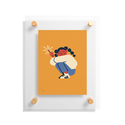 Sabrena Khadija Spark Floating Acrylic Print