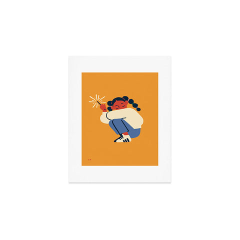 Sabrena Khadija Spark Art Print