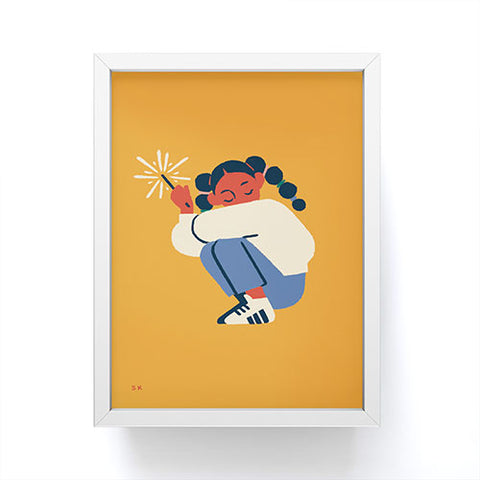 Sabrena Khadija Spark Framed Mini Art Print