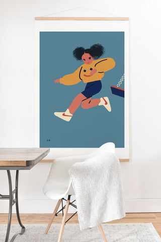 Sabrena Khadija Suspend Art Print And Hanger