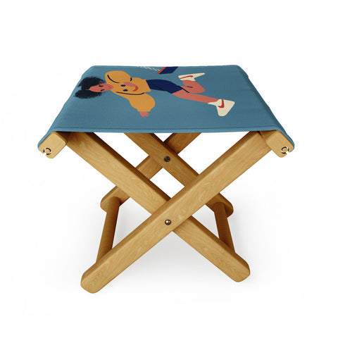 Sabrena Khadija Suspend Folding Stool