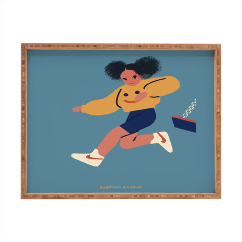 Sabrena Khadija Suspend Rectangular Tray