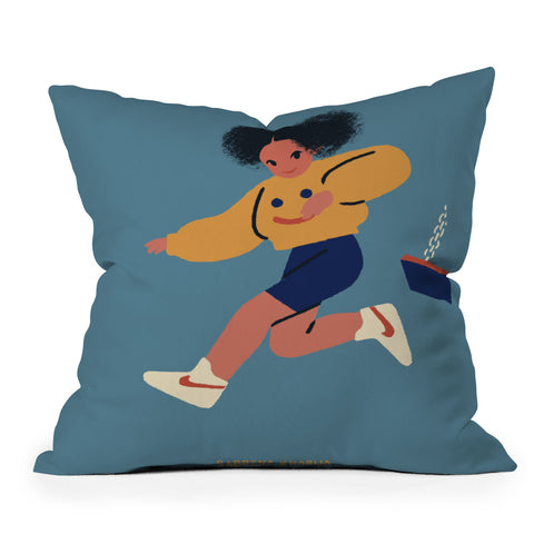 Sabrena Khadija Suspend Throw Pillow