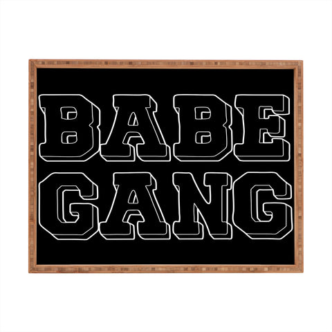 Sagepizza Babe Gang Rectangular Tray