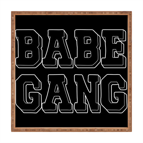 Sagepizza Babe Gang Square Tray