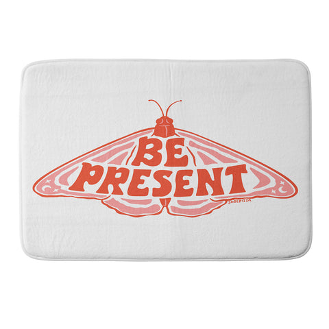 Sagepizza BE PRESENT Memory Foam Bath Mat