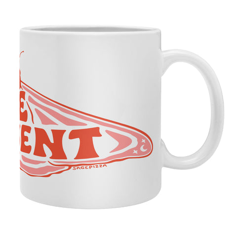 Sagepizza BE PRESENT Coffee Mug
