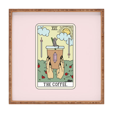 Sagepizza Coffee Reading Square Tray