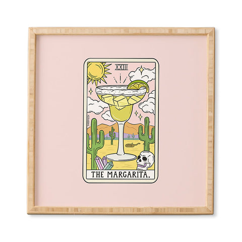Sagepizza Margarita Reading II Framed Wall Art