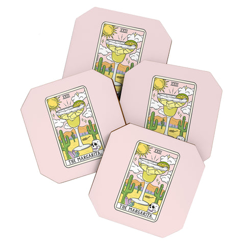 Sagepizza Margarita Reading II Coaster Set