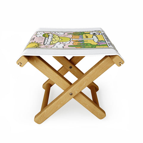 Sagepizza Margarita Reading II Folding Stool