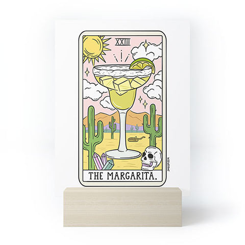Sagepizza Margarita Reading II Mini Art Print