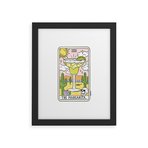 Sagepizza Margarita Reading II Framed Art Print