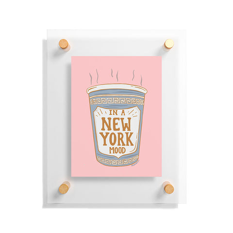 Sagepizza NEW YORK MOOD Floating Acrylic Print